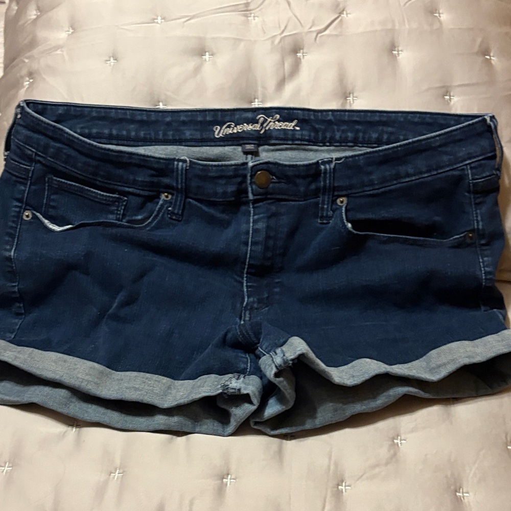 Universal Thread Dark Blue Jean Shorts